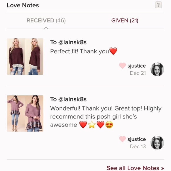 1 left!⭐️⭐️⭐️⭐️⭐️rated! Mauve Plaid Knit Top - Picture 3 of 5